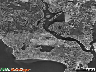 Barrington satellite photo by USGS
