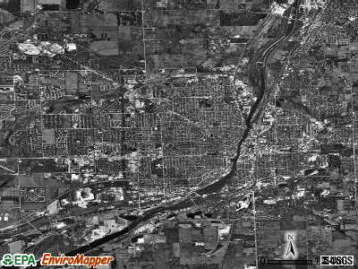 Joliet satellite photo by USGS