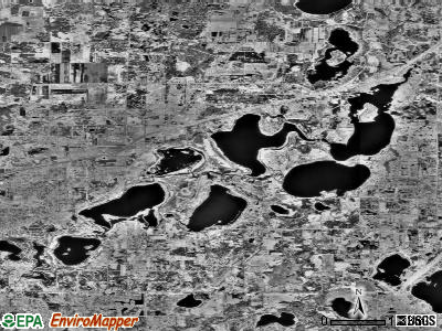Lino Lakes satellite photo by USGS