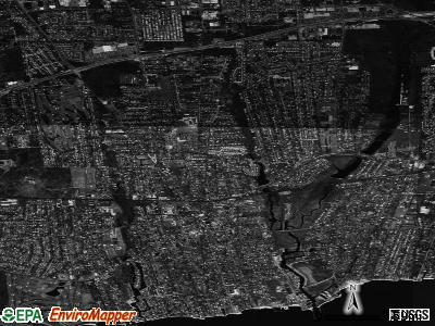 Sayville satellite photo by USGS