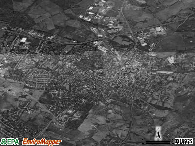 Winchester satellite photo by USGS