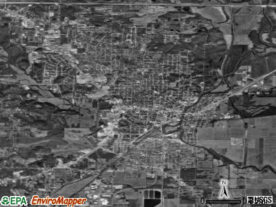 Poplar Bluff satellite photo by USGS