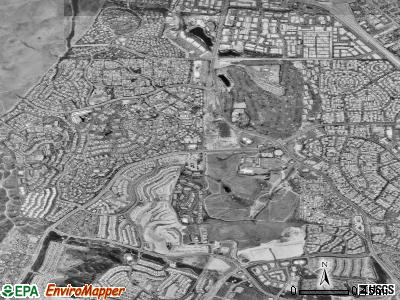 Laguna Woods satellite photo by USGS
