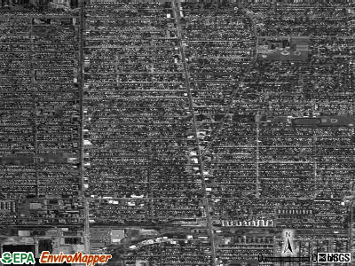 Kenmore satellite photo by USGS