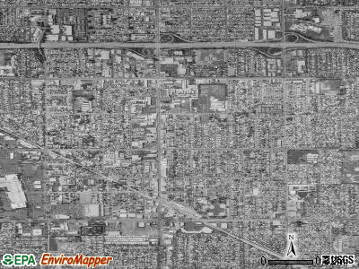 Artesia satellite photo by USGS
