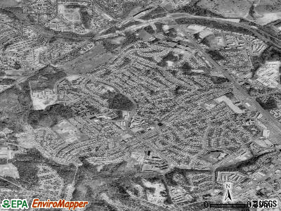 Hillcrest Heights satellite photo by USGS