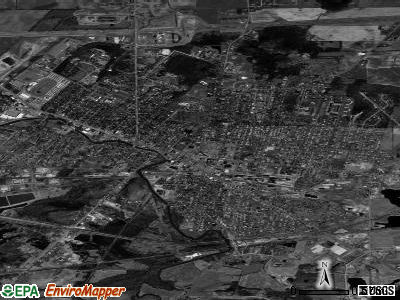 Batavia satellite photo by USGS