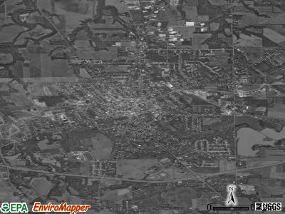 Norwalk satellite photo by USGS