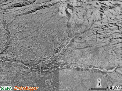 Tanque Verde satellite photo by USGS