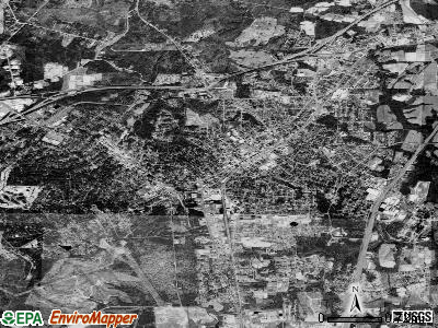 Henderson satellite photo by USGS