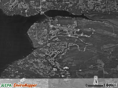 Fruit Cove satellite photo by USGS