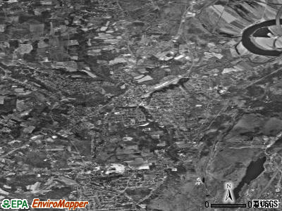 Easthampton satellite photo by USGS