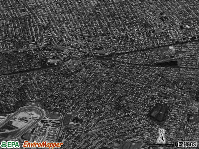 Floral Park satellite photo by USGS