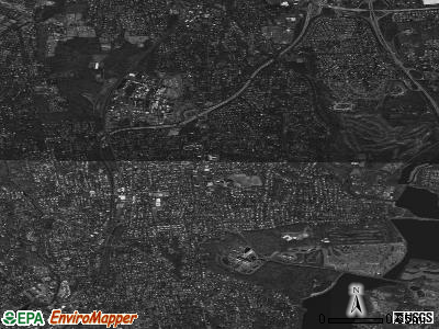 Pearl River satellite photo by USGS