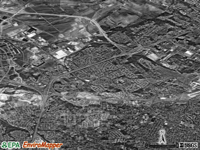 Bridgeton satellite photo by USGS