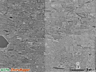 Westminster satellite photo by USGS