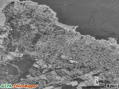 Pacific Grove satellite photo by USGS