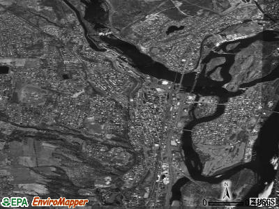 Cohoes satellite photo by USGS
