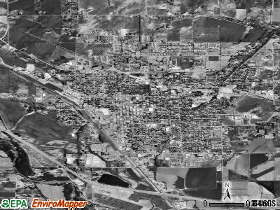 Ellensburg satellite photo by USGS