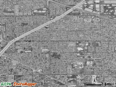 La Palma satellite photo by USGS