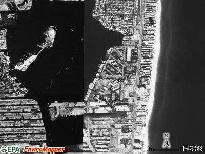 Sunny Isles Beach satellite photo by USGS