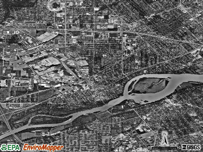 Maumee satellite photo by USGS