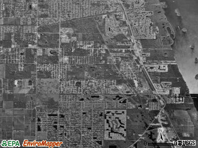 Florida Ridge satellite photo by USGS