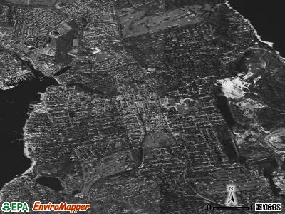 Port Washington satellite photo by USGS