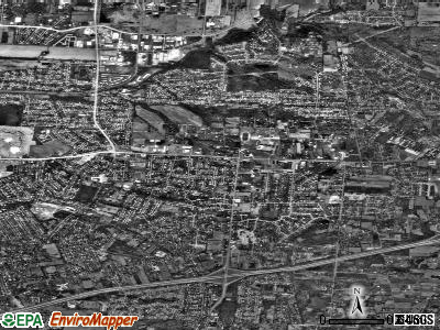 Highview satellite photo by USGS