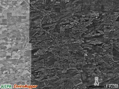 Talladega satellite photo by USGS