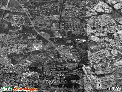 Laurel satellite photo by USGS