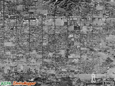 East Hemet satellite photo by USGS