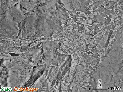 North Adams satellite photo by USGS