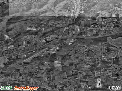 Oxford satellite photo by USGS