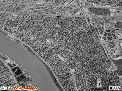 River Ridge satellite photo by USGS