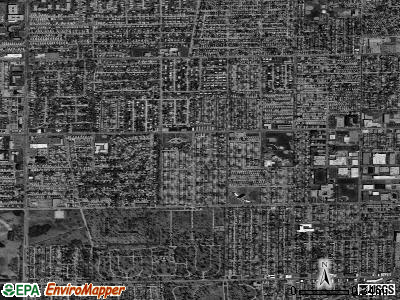 Norridge satellite photo by USGS