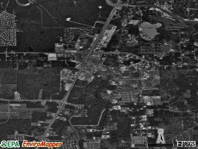 Humble satellite photo by USGS