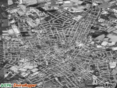 Hanover satellite photo by USGS