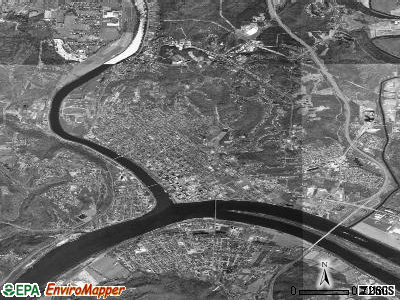 Marietta satellite photo by USGS