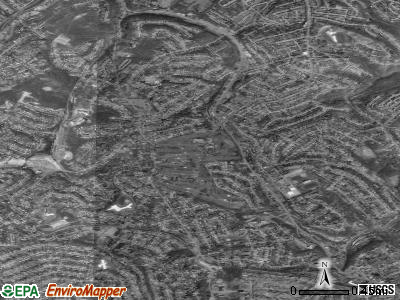 Whitehall satellite photo by USGS