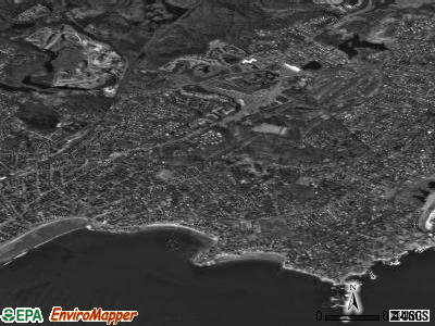 Swampscott satellite photo by USGS
