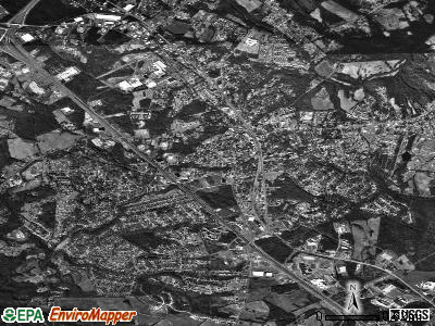 Simpsonville satellite photo by USGS