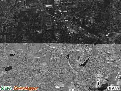 Ramsey satellite photo by USGS