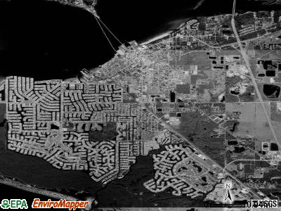 Punta Gorda satellite photo by USGS