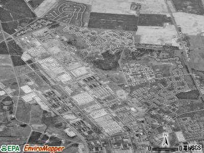 Fort Campbell North satellite photo by USGS