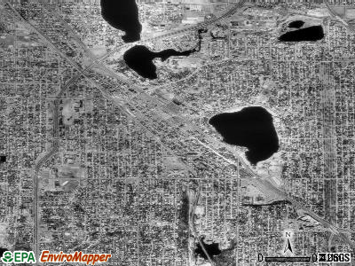 Robbinsdale satellite photo by USGS