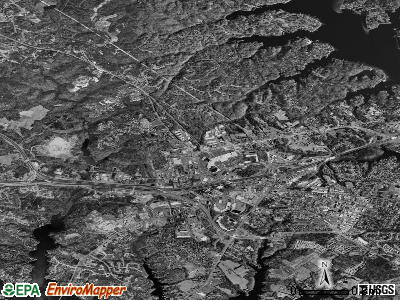 Parole satellite photo by USGS