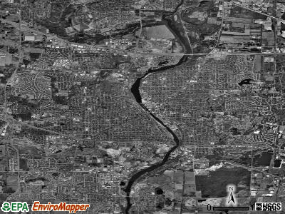 Elgin satellite photo by USGS
