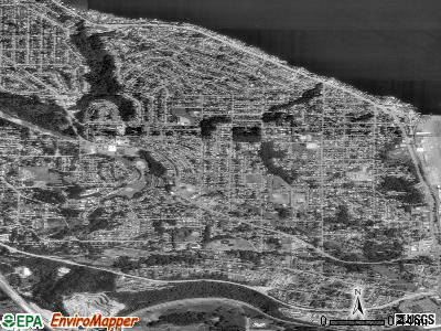 Bryn Mawr-Skyway satellite photo by USGS