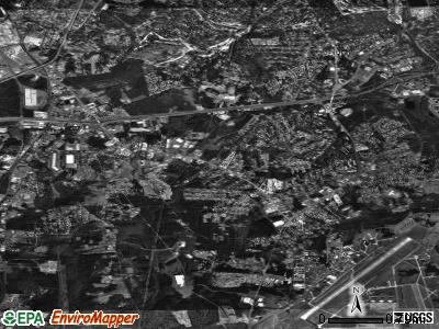 Gantt satellite photo by USGS
